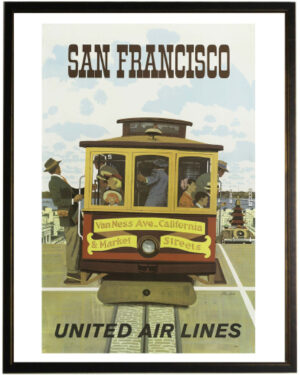 San Francisco travel poster