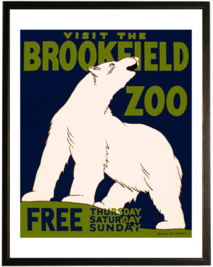 Brookfield Zoo poster