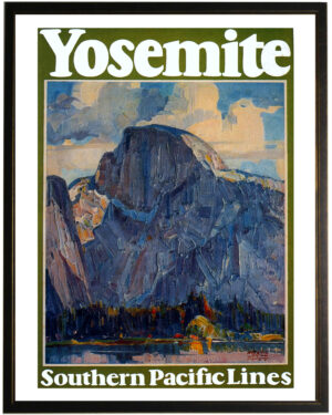 Yosemite travel poster