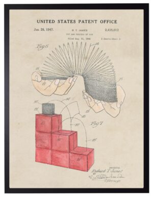 Watercolor Slinky Patent