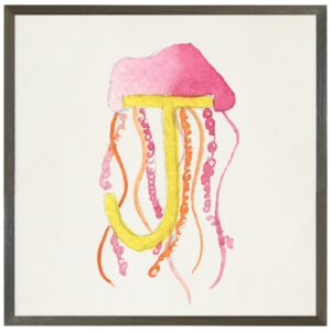 Watercolor J Jellyfish