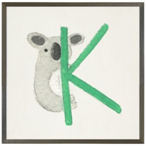 Watercolor K Koala