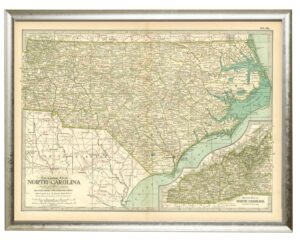 The central atlas of North Carolina