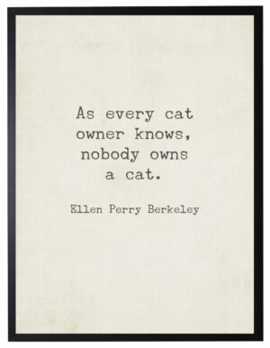 As every cat quote