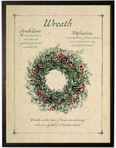 Holiday Wreath with definition