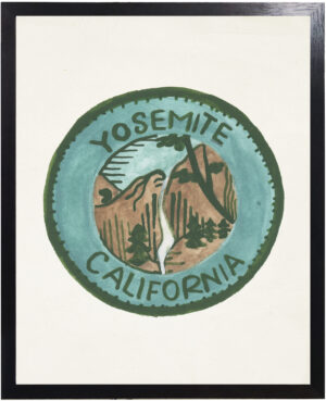 Yosemite California National Park logo