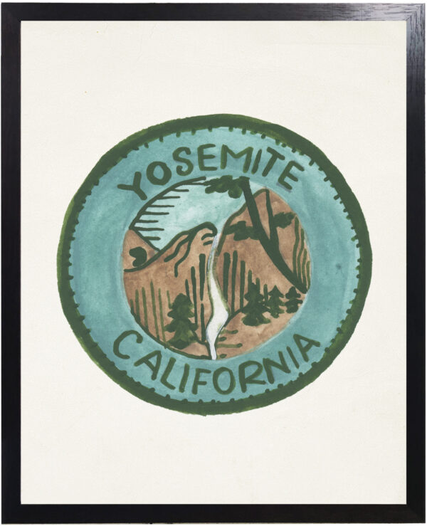 Yosemite California National Park logo