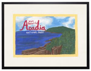 Acadia National Park postcard