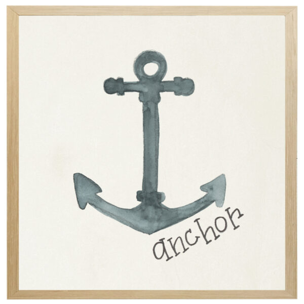 Nautical Alphabet A Anchor
