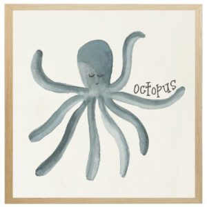 Nautical Alphabet O Octopus