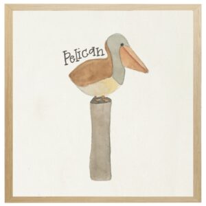 Nautical Alphabet P Pelican