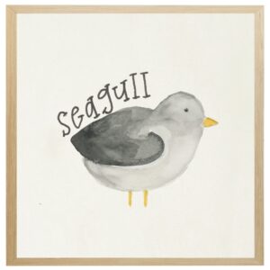 Nautical Alphabet S Seagull