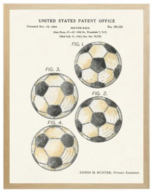 Soccer ball patent