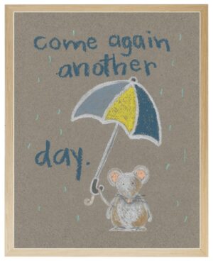 Come again another day mouse in pastels
