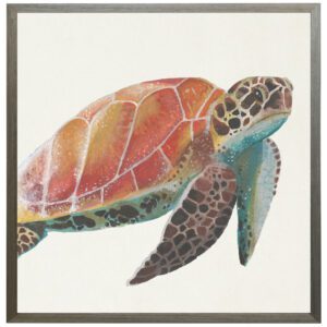 watercolor sea turtle
