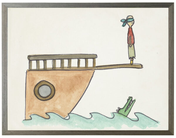 Watercolor Gangplank
