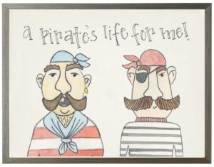 Watercolor Pirate's life for me