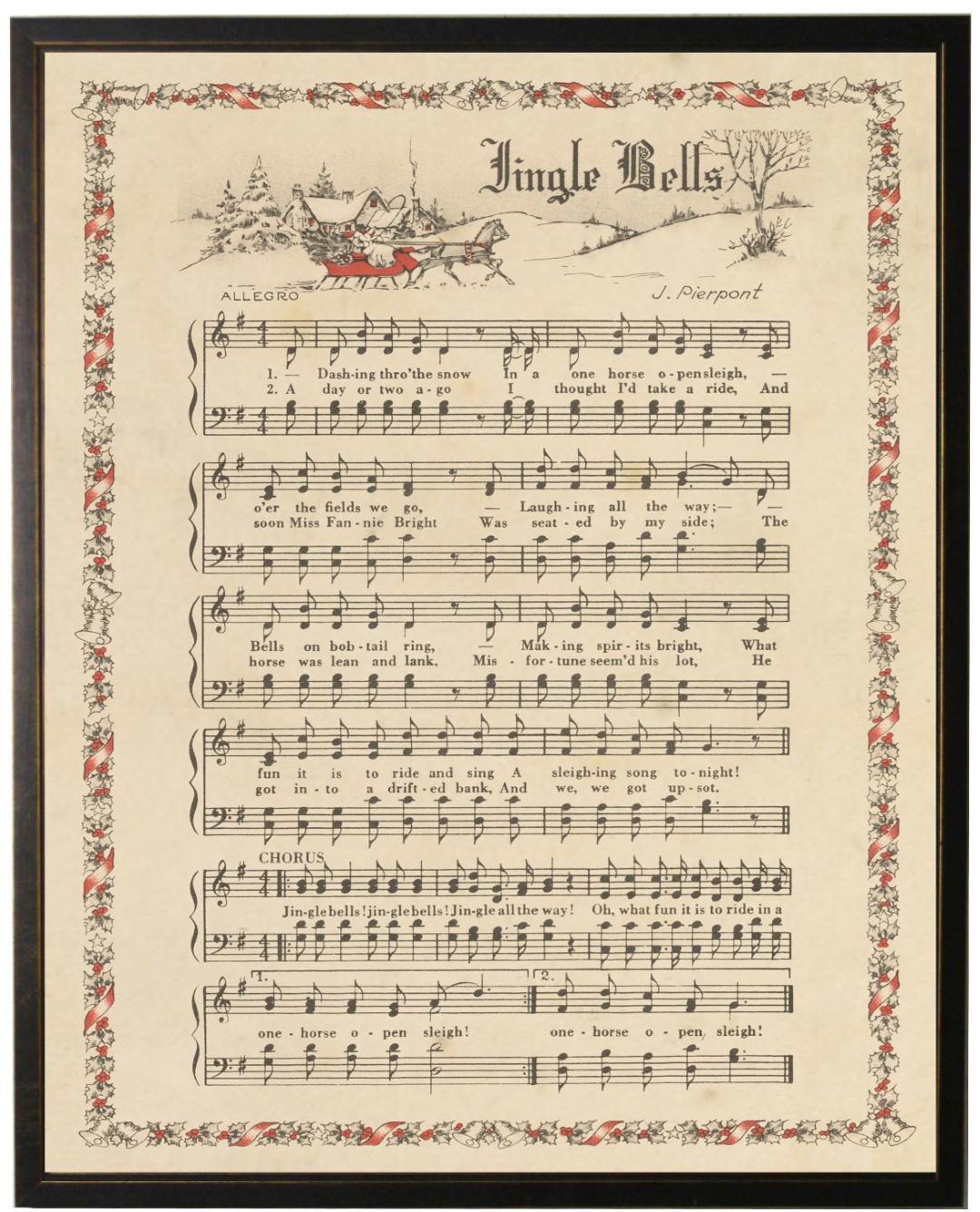 Jingle Bells Hymn - Antique Curiosities