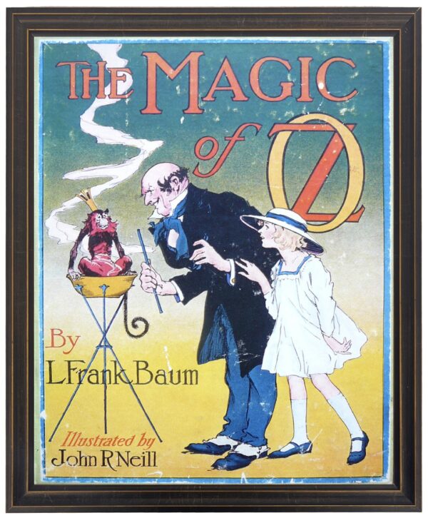 Vintage The Magic of Oz book cover