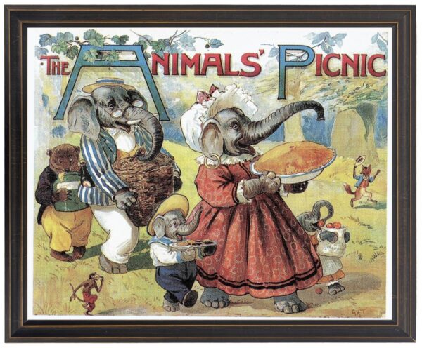 Vintage The Animals Picnic book cover