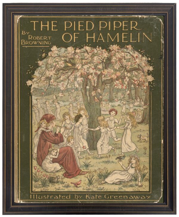 Vintage Pied Piper of Hamelin book cover