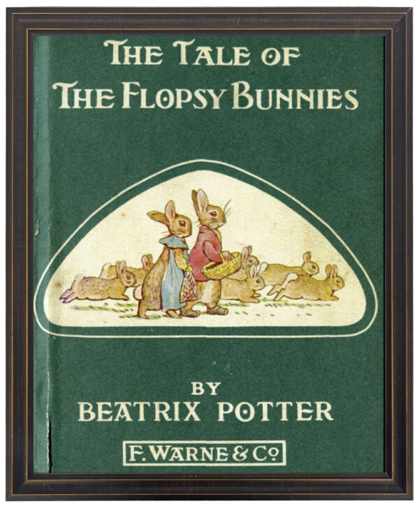 Vintage The Tale of The Flopsy Bunnies book cover