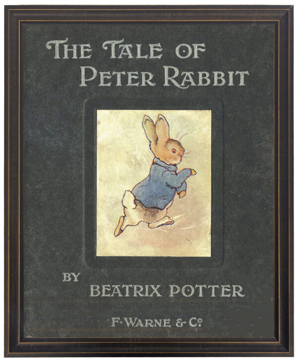Vintage The Tale of Peter Rabbit book cover