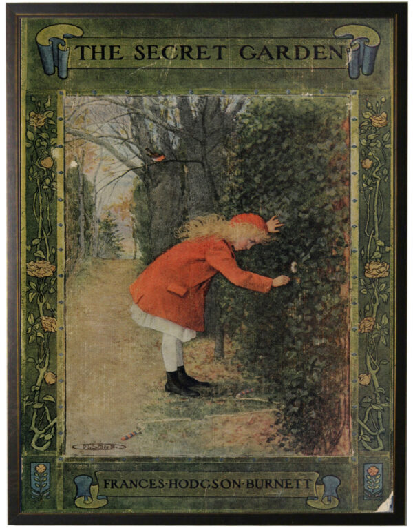 Vintage The Secret Garden book cover