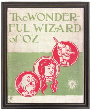 Vintage The Wonderful Wizard of Oz book cover