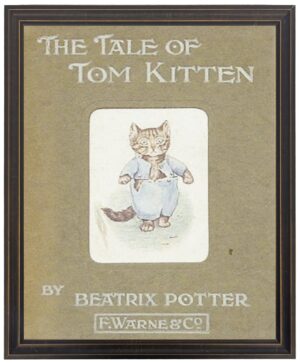 Vintage The Tale of Tom Kitten book cover