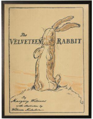 Vintage The Velveteen Rabbit book cover