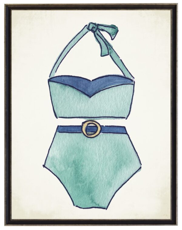 Spa and blue bikini