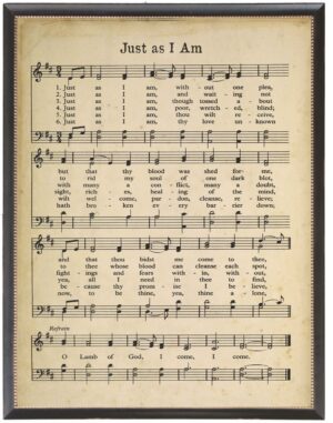 Just as I am Hymn