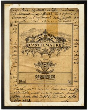 Castelmaure wine label
