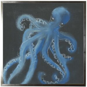 Pastel Octopus on black