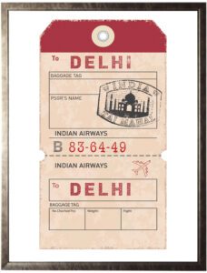 Delhi Travel Ticket
