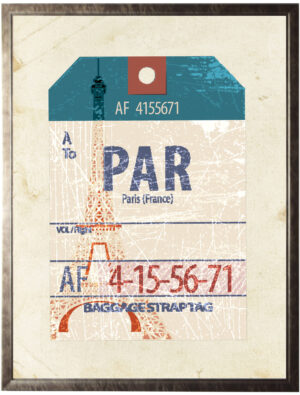 Paris travel ticket