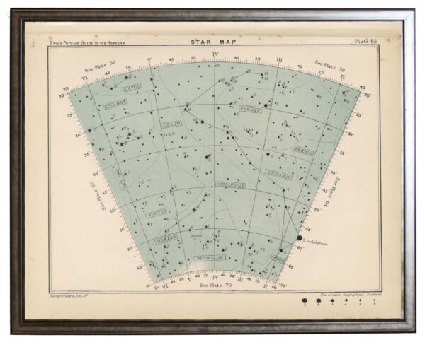 Constellation star map 65