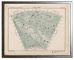 Constellation star map 68