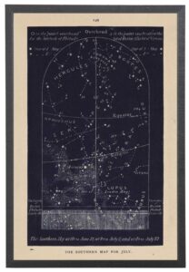 Navy Southern Star Map 149 for July