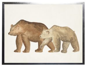 Watercolor bears