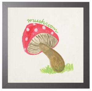 Watercolor Mushroom