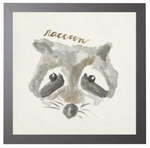 Watercolor Raccoon