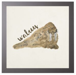 Watercolor Walrus