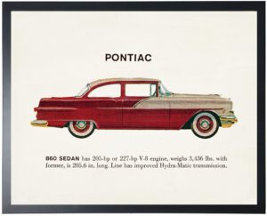 Individual Vintage Pontiac car