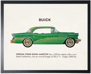 Individual Vintage Buick car