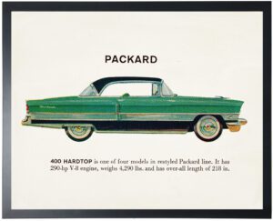 Individual Vintage Packard car