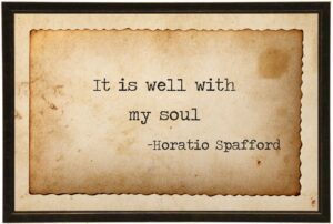 Spafford Quote