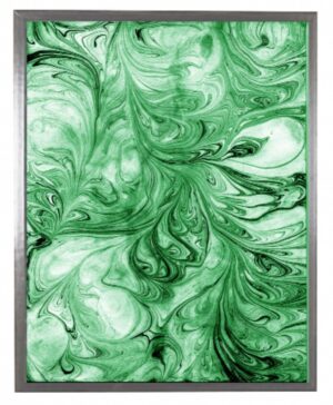 Green Marbled art