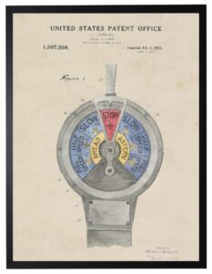 Watercolor Patent Marin Telegraph